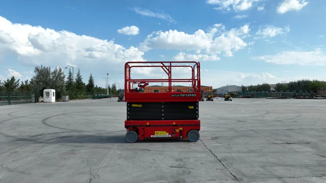 GTJZ1012 12 metre elektrikli makaslı platform, Konya manlift kiralama